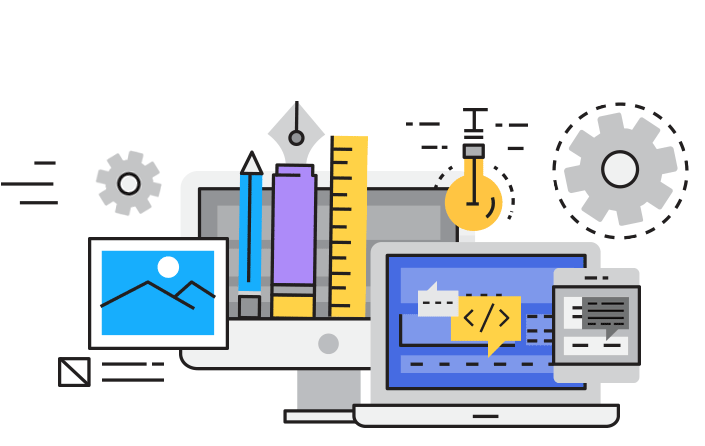 Full-Stack Development service illustration